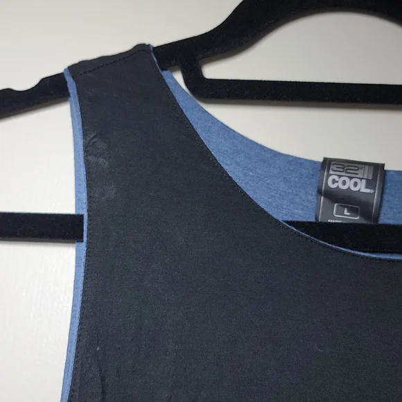 Black reversible dress to blue (L) - Picture 4 of 11